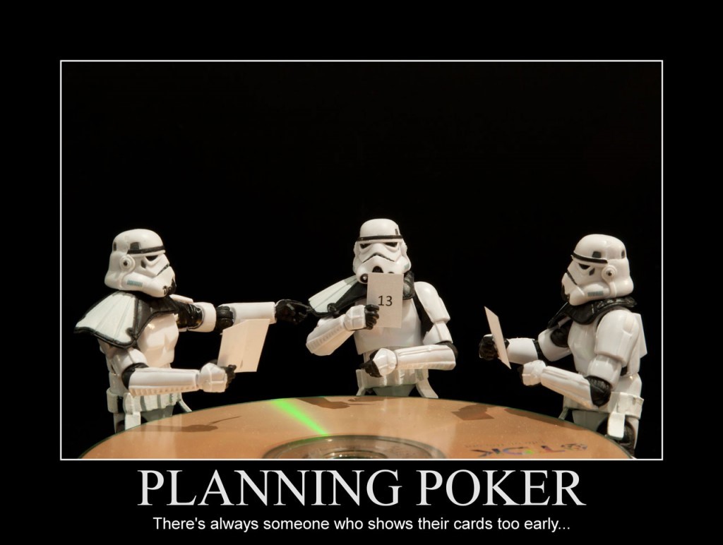 Planning poker story points