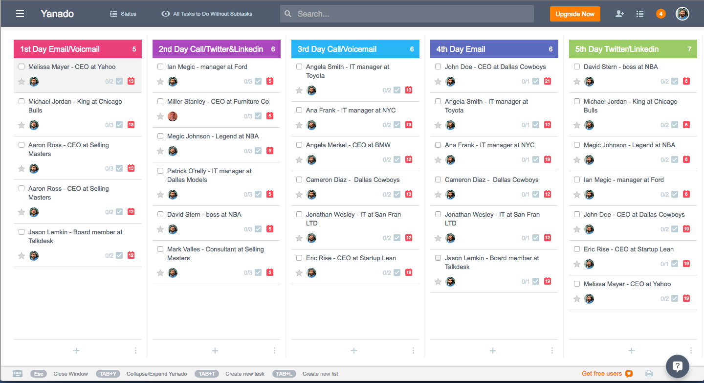 sales development board