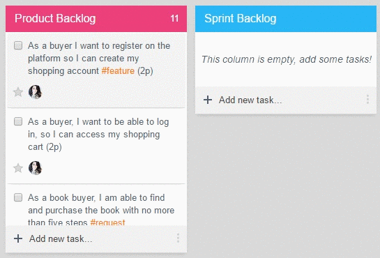 Image result for sprint backlog gif