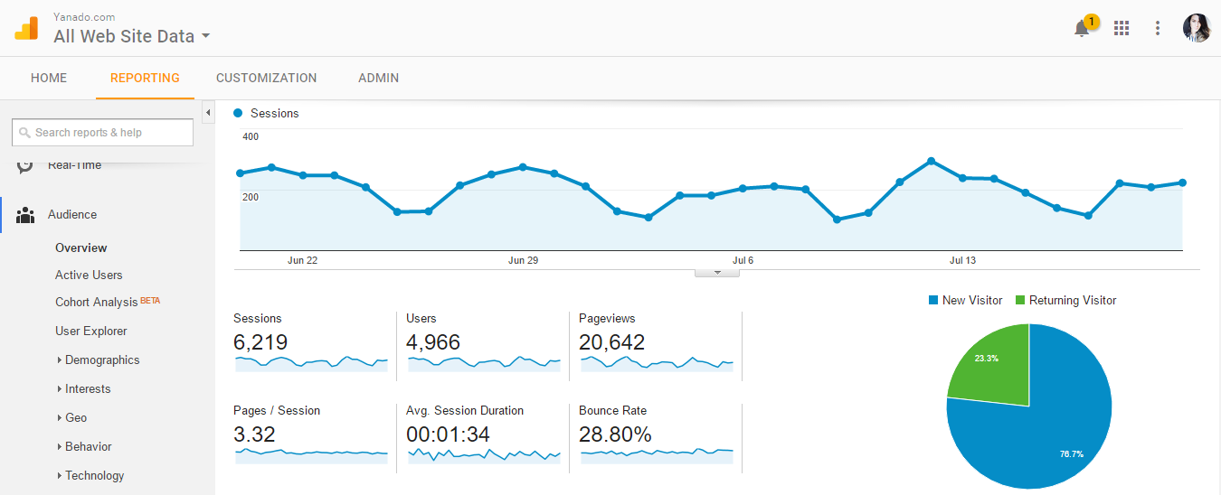 Google analytics